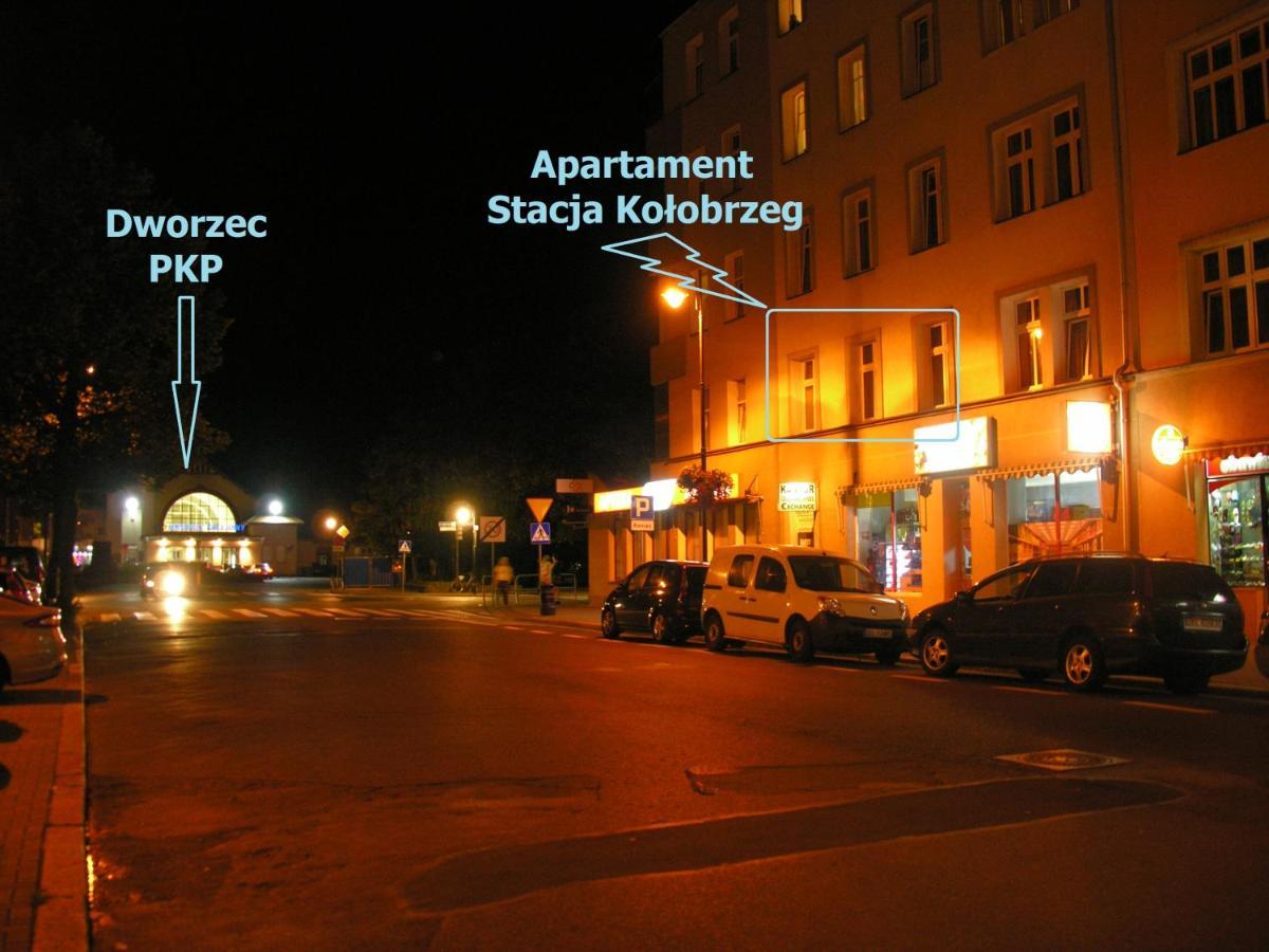 Apartament Dworcowa 100 M Do Pkp Kołobrzeg Extérieur photo