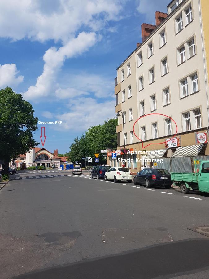 Apartament Dworcowa 100 M Do Pkp Kołobrzeg Extérieur photo